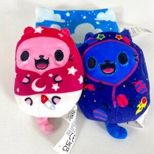 Cats Vs Pickles Mini Bean Bag Plush Lil Galacti-Kitten Lil Magi-Kitten Blanket
